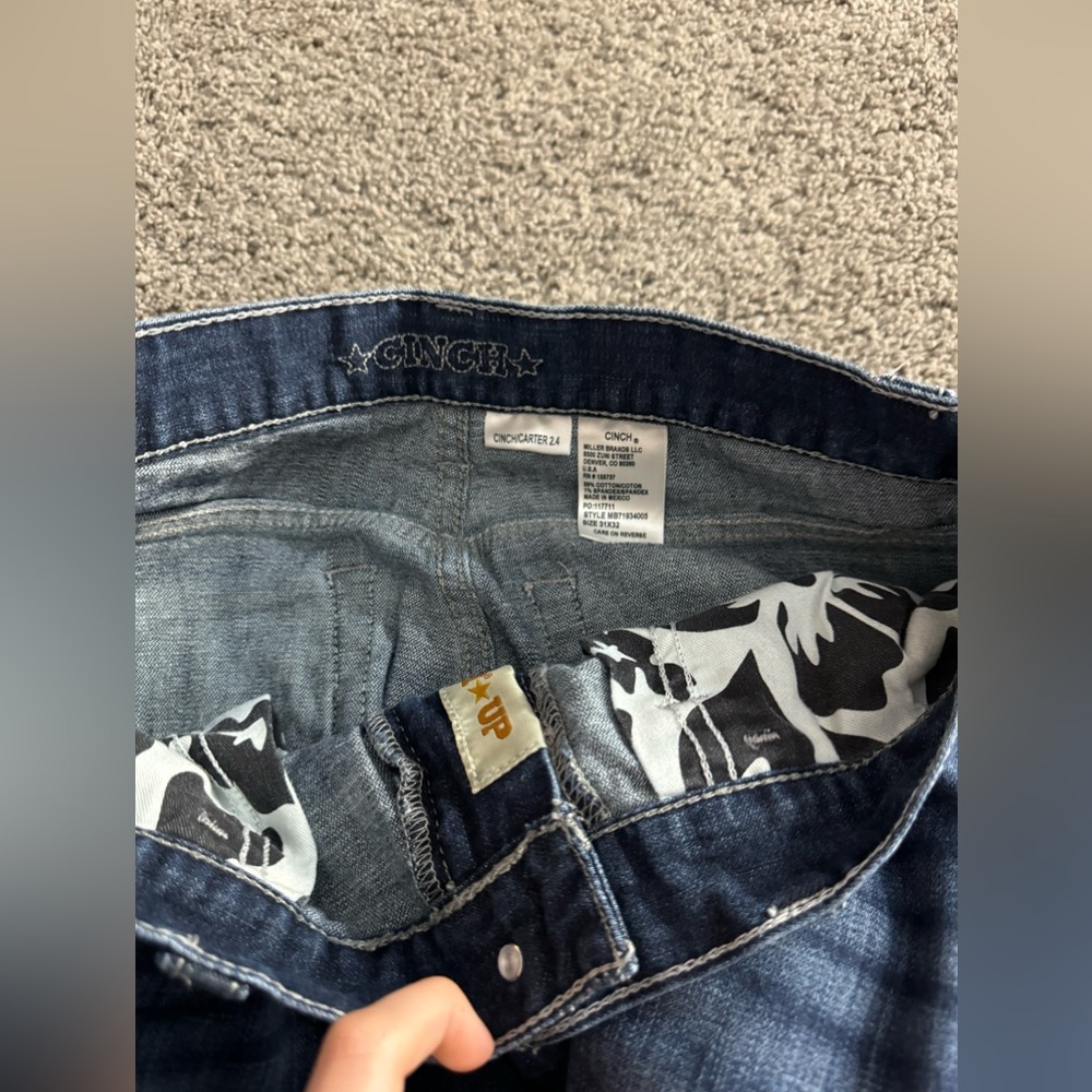 Cinch jeans 
Size 31x32